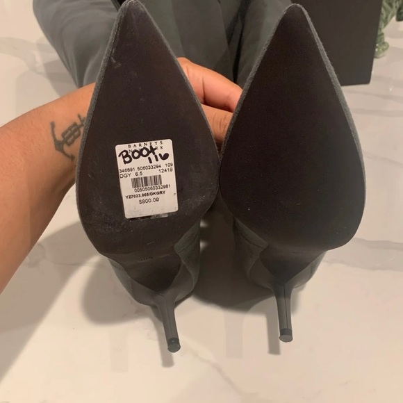 Yeezy Shoes Yeezy Moleskin Thigh High Boot 365 80 Poshmark